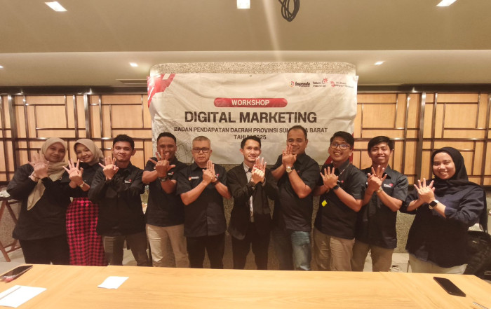 Penyediaan Workshop Digital Marketing untuk Badan Pendapatan Daerah Provinsi Sumatera Barat Tahun 2025