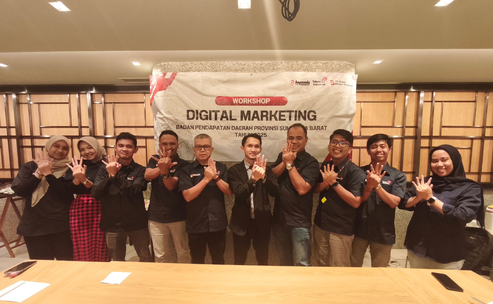 Penyediaan Workshop Digital Marketing untuk Badan Pendapatan Daerah Provinsi Sumatera Barat Tahun 2025