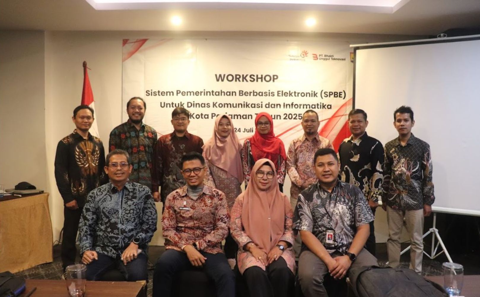PT Bhakti Unggul Teknovasi Selenggarakan Workshop SPBE untuk DISKOMINFO Kota Pariaman Tahun 2025
