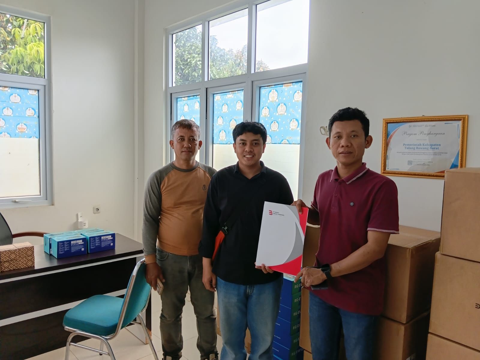 BUT Perkuat Infrastruktur Digital Tulang Bawang Barat melalui Proyek Jaringan Diskominfo